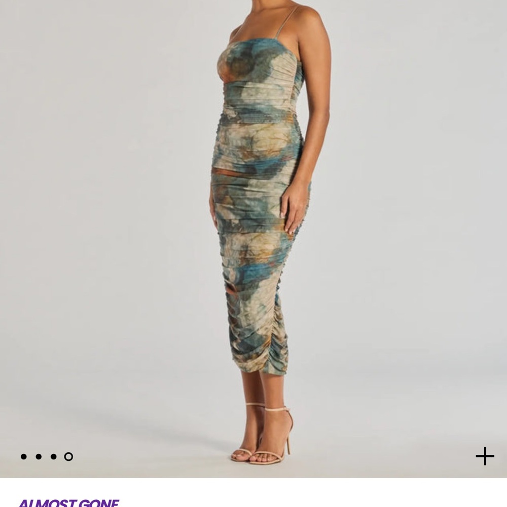 Elegant Multicolor Dress